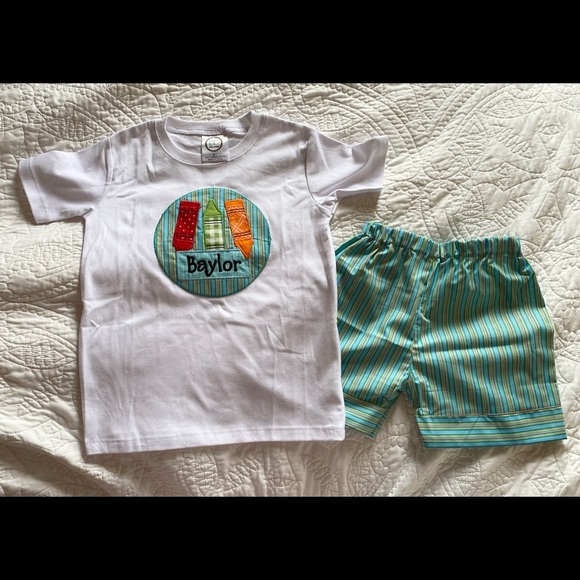 Monogrammed Baylor outfit - Picture 3 of 3